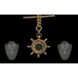 Victorian Period Superb 9ct Gold Double