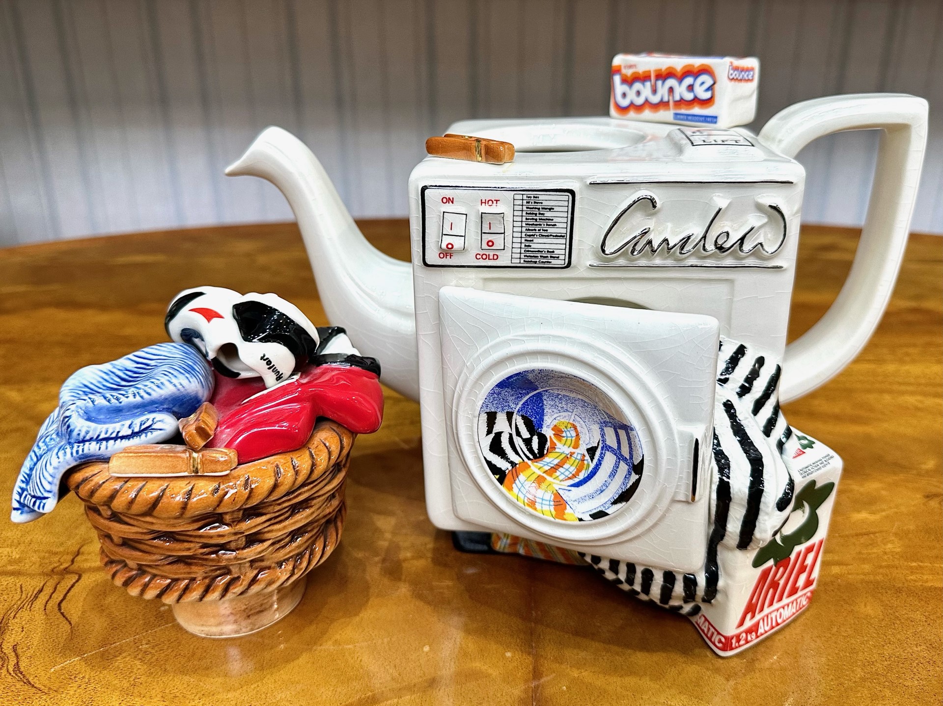 Cardew Design Limited Edition Novelty Teapot in the form of a Washing Machine, No. 2015/5000. - Image 4 of 5