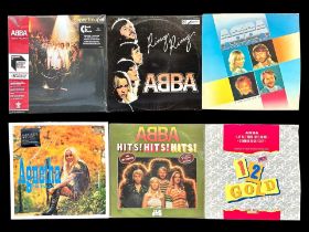 ABBA Interest. Collection of LP Records, Includes Agnetha Faltskog Legacy Vinyl 180 gram Superior