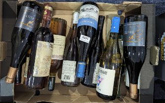 Drinkers Interest - 12 Bottles of French Wine, comprising Cotes du Rhone x 4, Chardonnay x 2,