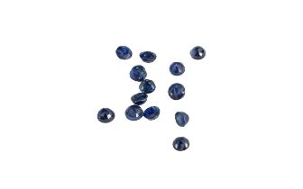 Parcel of Loose Unmounted Round-cut Sapphires totalling 1.69 ct.