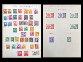 Stamp Interest - Good little album of Coronation Omnibus stamps. Looks largely compete and all mint.