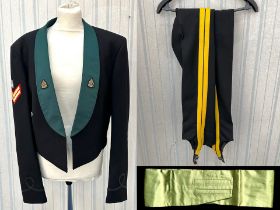 Military Interest - Queen' Royal Irish Hussars Mess Dress Uniform, full uniform in excellent order.