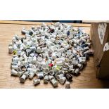 A Large Collection of Ceramic Thimbles,