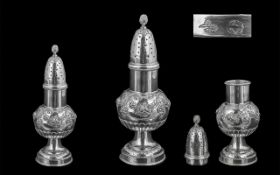 French 19th Century Silver Caster of Cir