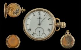 Elgin National Watch Co Gold Filled Seve