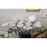 Grafton China Tea Service 'Pevensey', in