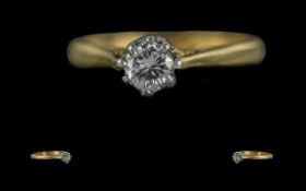 18ct Gold and Platinum Pleasing Quality