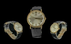 Omega - Gents Pleasing 9ct Gold Cased 19