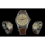 Zenith Pilot Gents Stainless Steel Mechanical Wrist Watch - Original Leather strap. Case Number