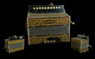Antique Period Homer 140G Ten Button Melodeon / Accordion, Signs of Wear - Please Confirm with