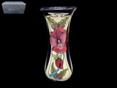 Moorcroft Vase, Moorcroft Glory and Dreams vase Limited Edition 80/100. Vase Shape: 364/8. Height: