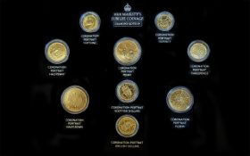 London Mint Interest. Her Majesty's Jubilee Coinage Diamond Edition Coin Collection, Housed In a