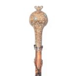 Drum Major’s wooden mace