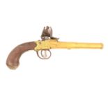 Flintlock boxlock pocket pistol