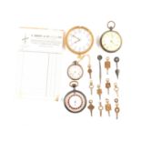 Pocket watches and keys