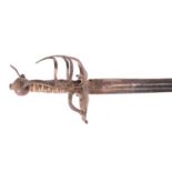 Mortuary sword