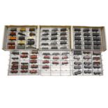 Three trays of OO gauge model railway rolling stock, loose