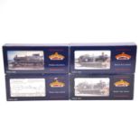 Four Bachmann OO gauge model railway tank locomotives, boxed