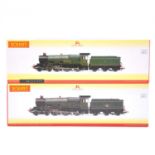 Two Hornby OO gauge model railway locomotives R3619 and R3454.