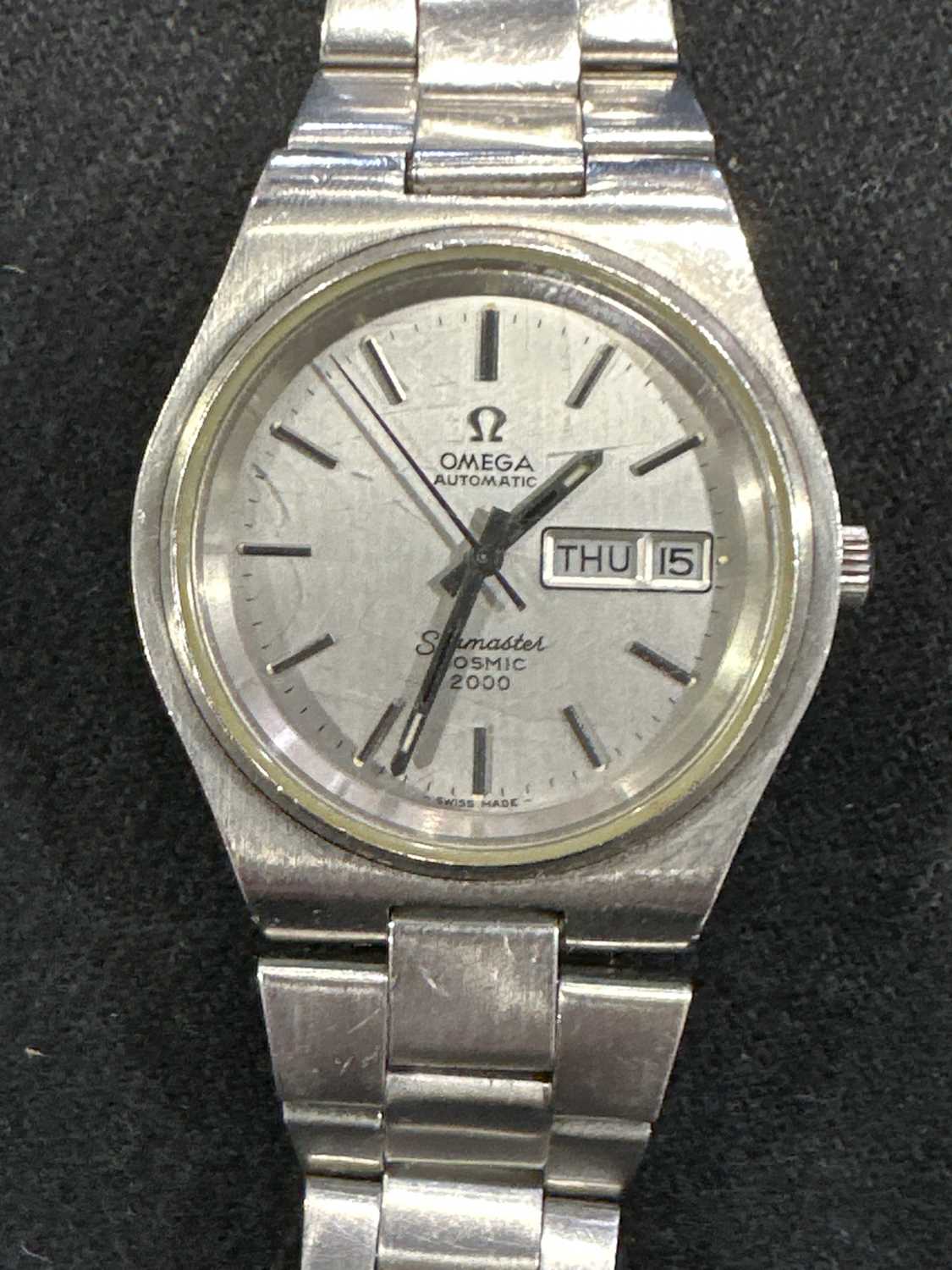 Omega - a gentleman's Seamaster Cosmic 2000 wristwatch. - Image 3 of 6