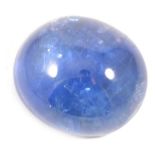 A loose blue sapphire stone - cabochon cut, approx. 10.31ct.