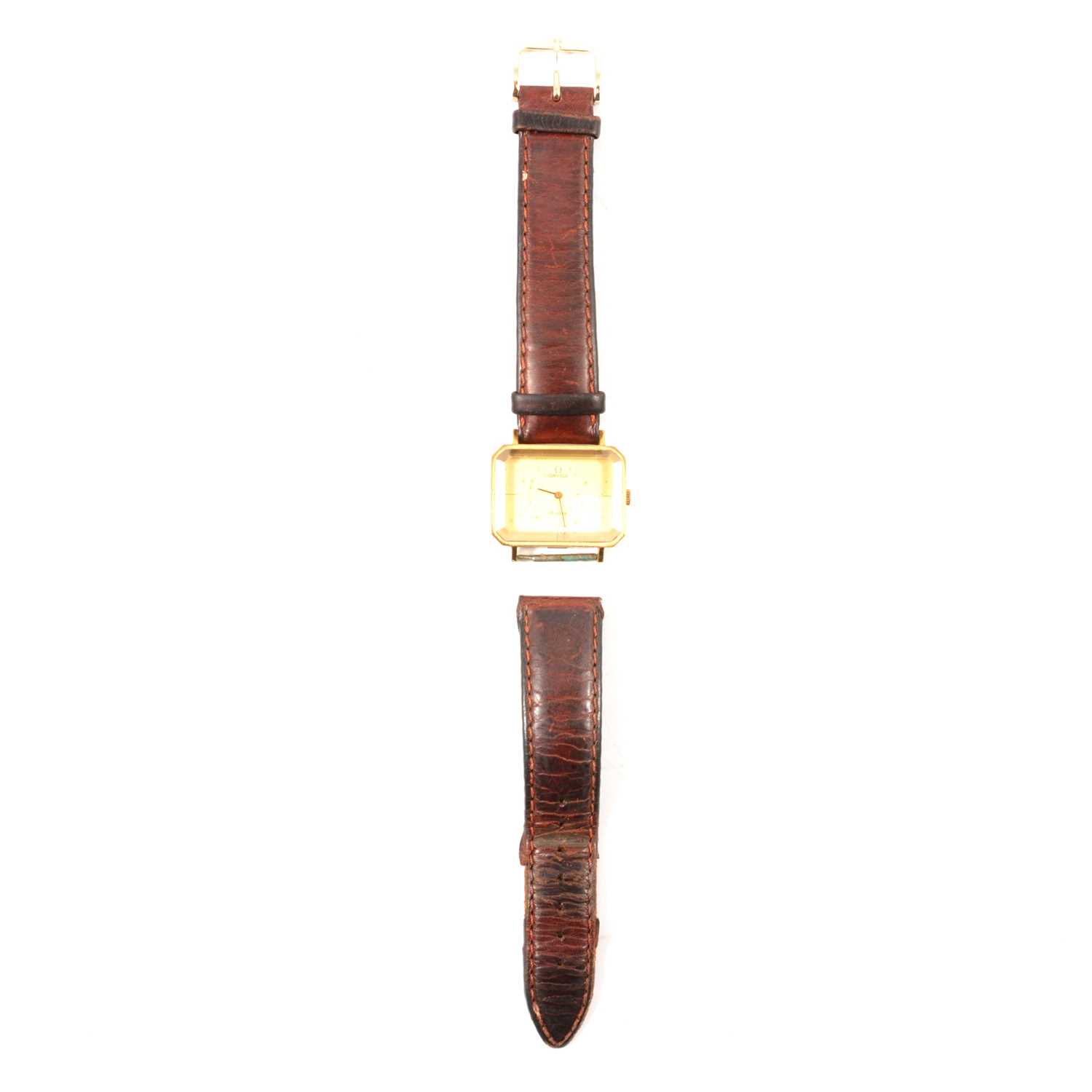 Omega - a lady's 1970's De Ville wristwatch.