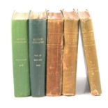 Five volumes of Motor Cycling magazine 1927 - 1933