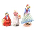 Three Royal Doulton figures