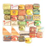 A collection of early 20th century gramophone needle tins