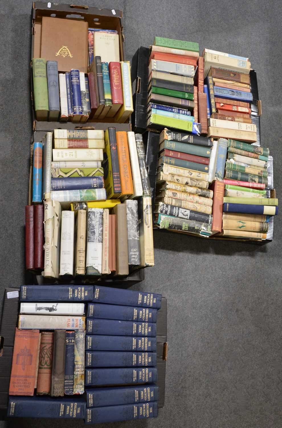 Five boxes of books including E M Forster, A Room with a View, signed etc - Image 2 of 22