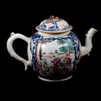 Chinese porcelain teapot,