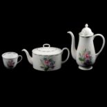 Susie Cooper bone china part tea and coffee set, 'Fragrance' pattern