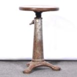 Singer machinist's stool.