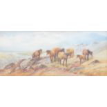 Thomas Rowden, Ponies in a moorland landscape