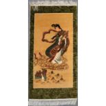 Modern Chinese figural rug