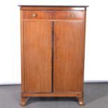 Continental mahogany tallboy,