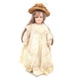 Schoenau & Hoffmeister, Germany bisque head doll, 1909 size 4