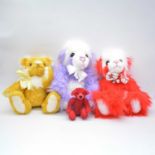 Three DB Bears Exclusive, artist made teddy bears by Campbells Crafts