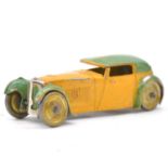 Dinky Toys pre-war ref 22b closed sports coupe, 1st type