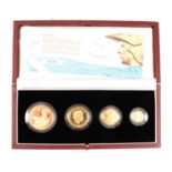 The 2006 Britannia Collection Gold Proof Four-Coin Set.