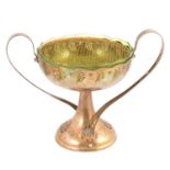 WMF Art Nouveau silver-plated twin-handled table centre.