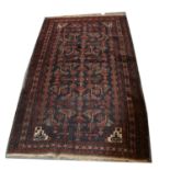 Small Afghan rug,