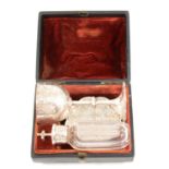 Victorian silver travelling communion set, Charles Reily & George Storer, London 1837.