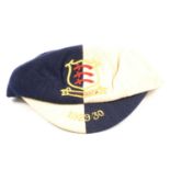 Middlesex FA Football Club cap, 1929-30, size 6 7/8.