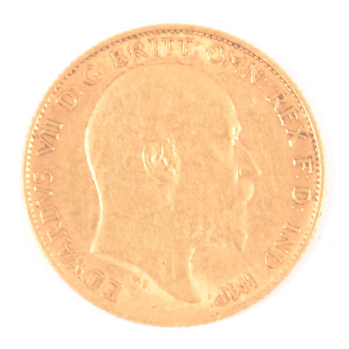 Gold Half Sovereign, Edward VII 1907.