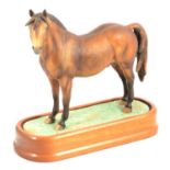 Royal Worcester, Pony Stallion, a rare limited edition figurine by Doris Lindner