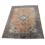 Large Sarough Persian carpet
