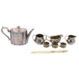 Quantity of assorted silver plated wares