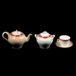 Mid 19th Century Staffordshire part tea service